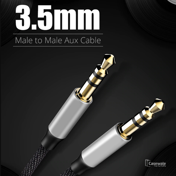 3.5mm Jack Aux Speaker Car Audio Cable