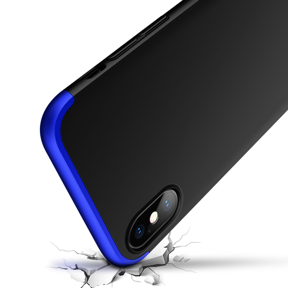 360 Full Body Hard Matte Protective Case For iPhone XS